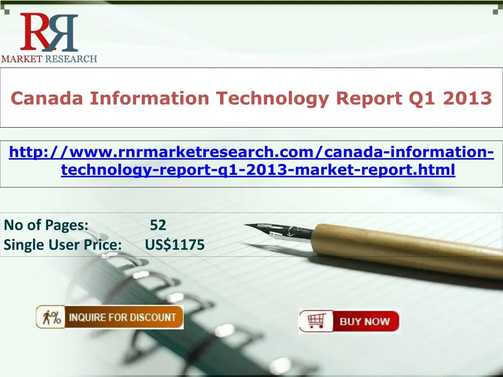 canada information technology report q1 2013