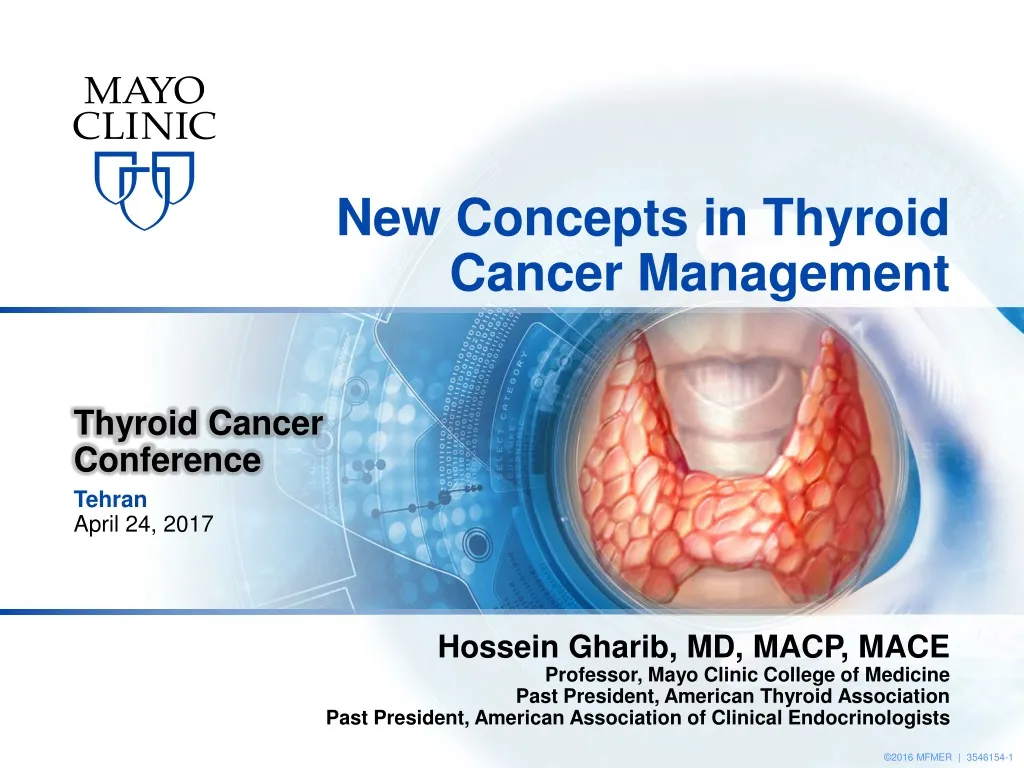new concepts in thyroid cancer management