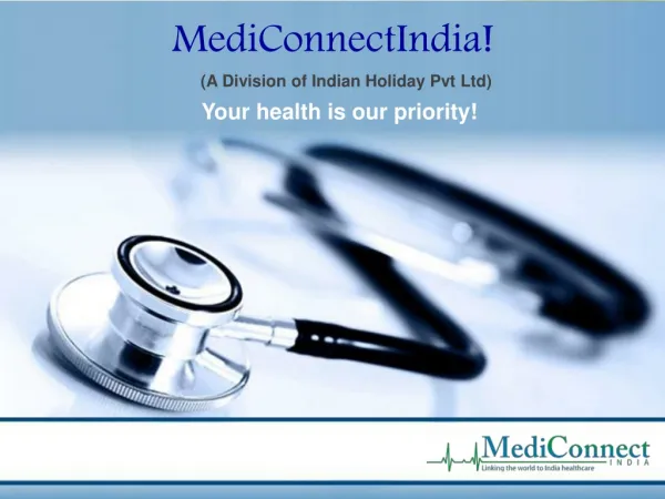 Medical Treatments in India - HealthCare Facilities in India