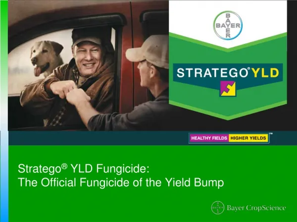 Stratego YLD Corn and Soybean Fungicide - 2012 Brand Guide
