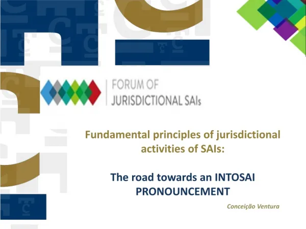 Fundamental principles of jurisdictional activities of SAIs: