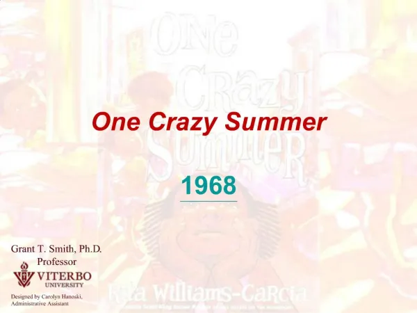 One Crazy Summer