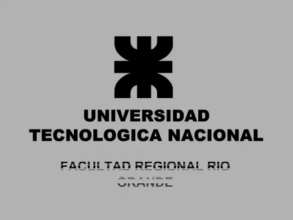 UNIVERSIDAD TECNOLOGICA NACIONAL