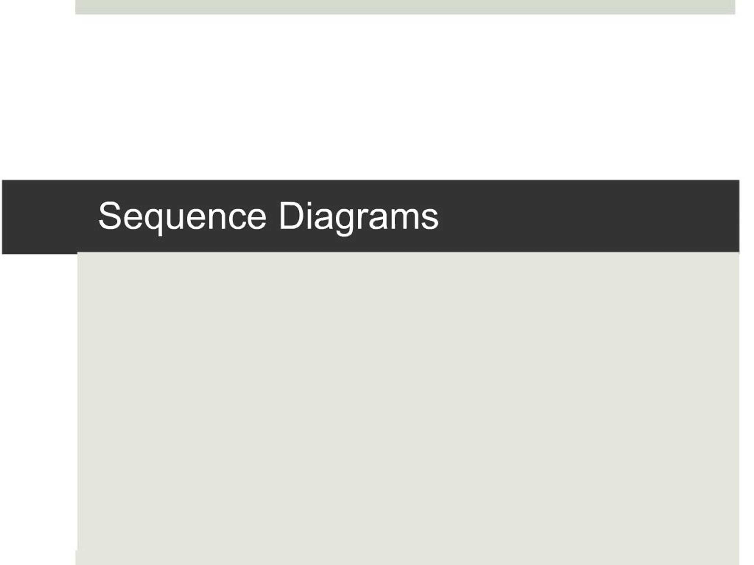 ppt - design class diagrams & intro to sequence... PPT - Sequence Diagrams PowerPoint Presentation, free download - ID:1142790