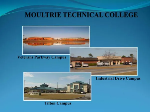 MOULTRIE TECHNICAL COLLEGE