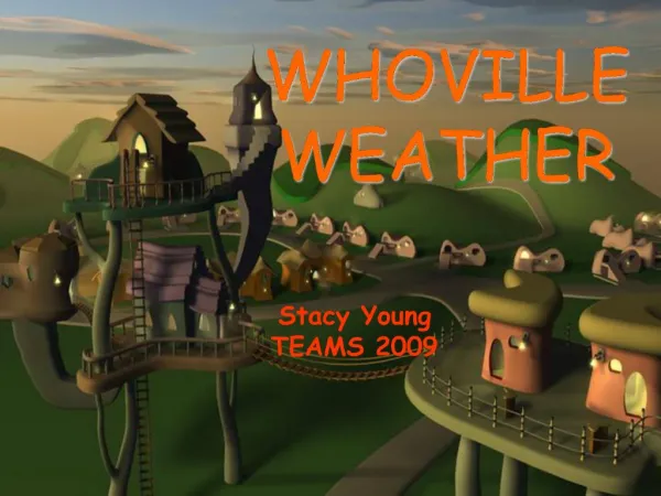 WHOVILLE WEATHER