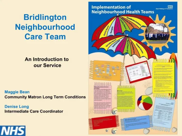 Bridlington Neighbourhood Care Team