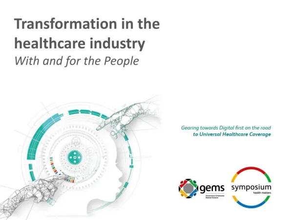 Transformation in the healthcare industry With and for the People