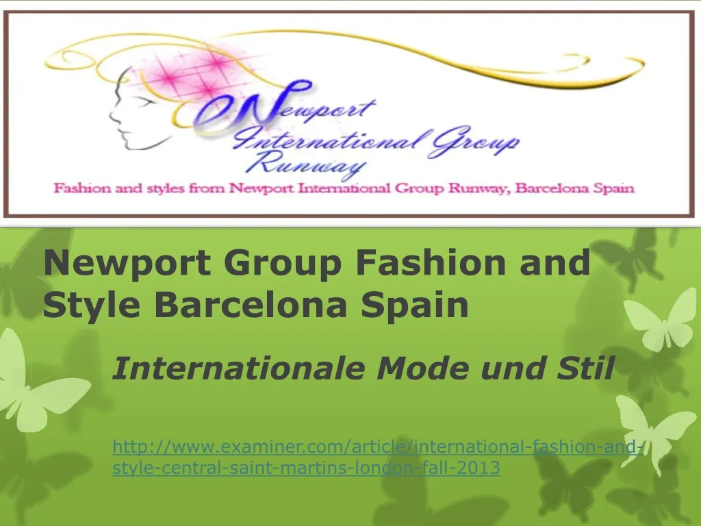 newport group fashion and style barcelona spain