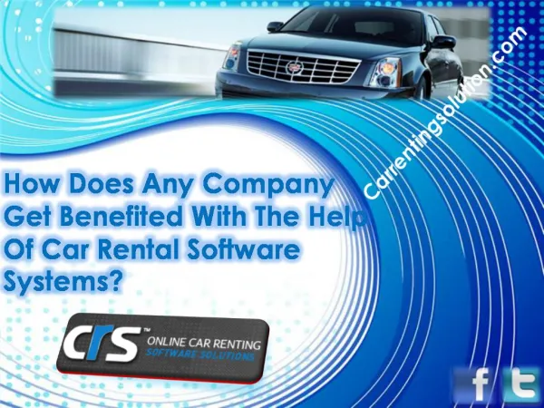 How Does Any Company Get Benefited With The Help Of Car Rent