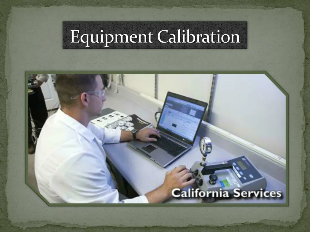 equipment calibration