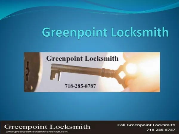 greenpoint locksmith