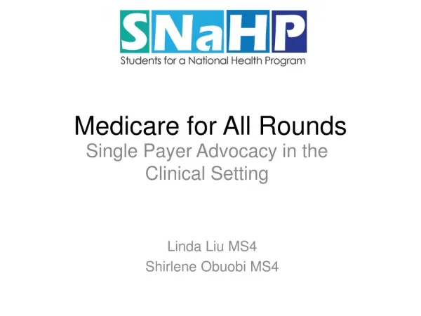 Medicare for All Rounds