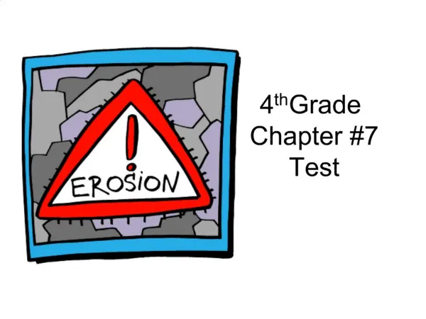 4th Grade Chapter 7 Test