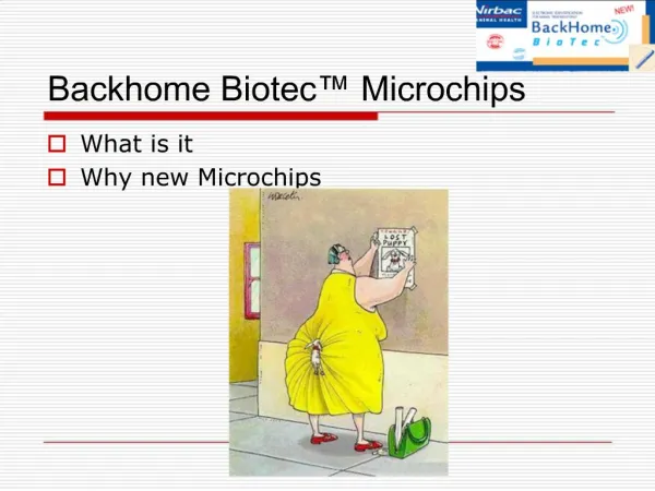 Backhome Biotec Microchips