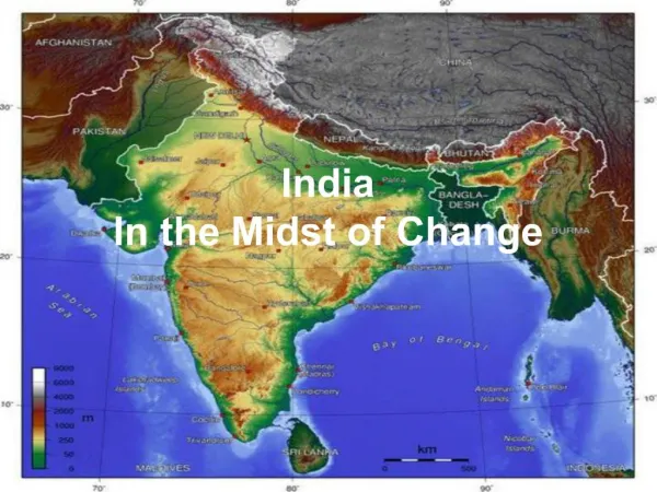 India In the Midst of Change