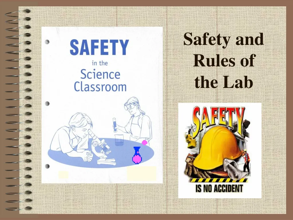safety and rules of the lab