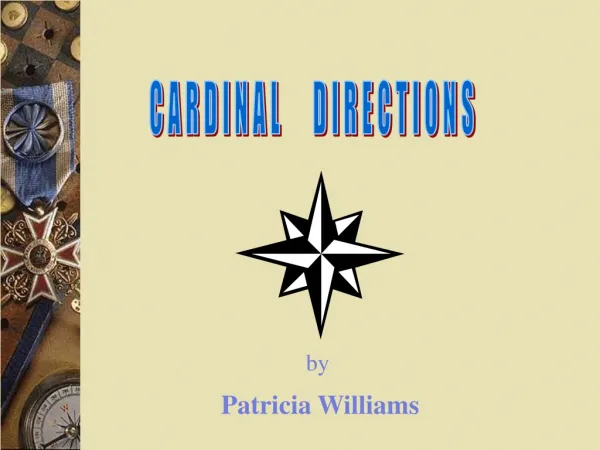 CARDINAL DIRECTIONS