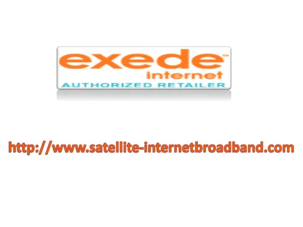 Cheap Satellite Internet