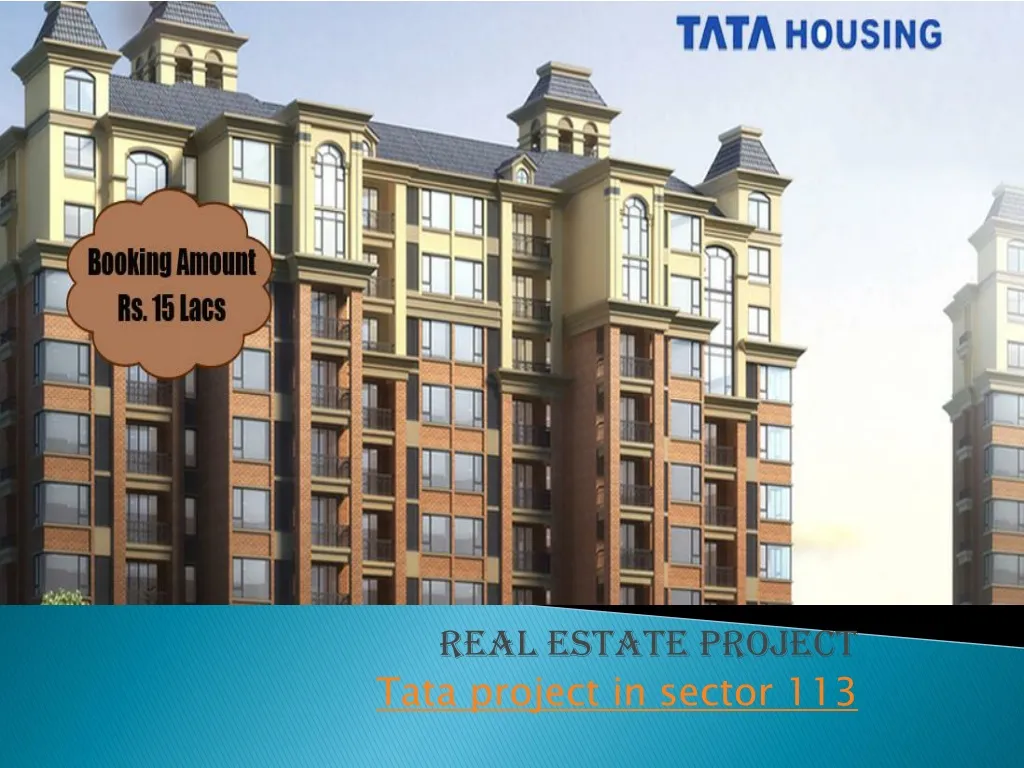 real estate project tata project in sector 113