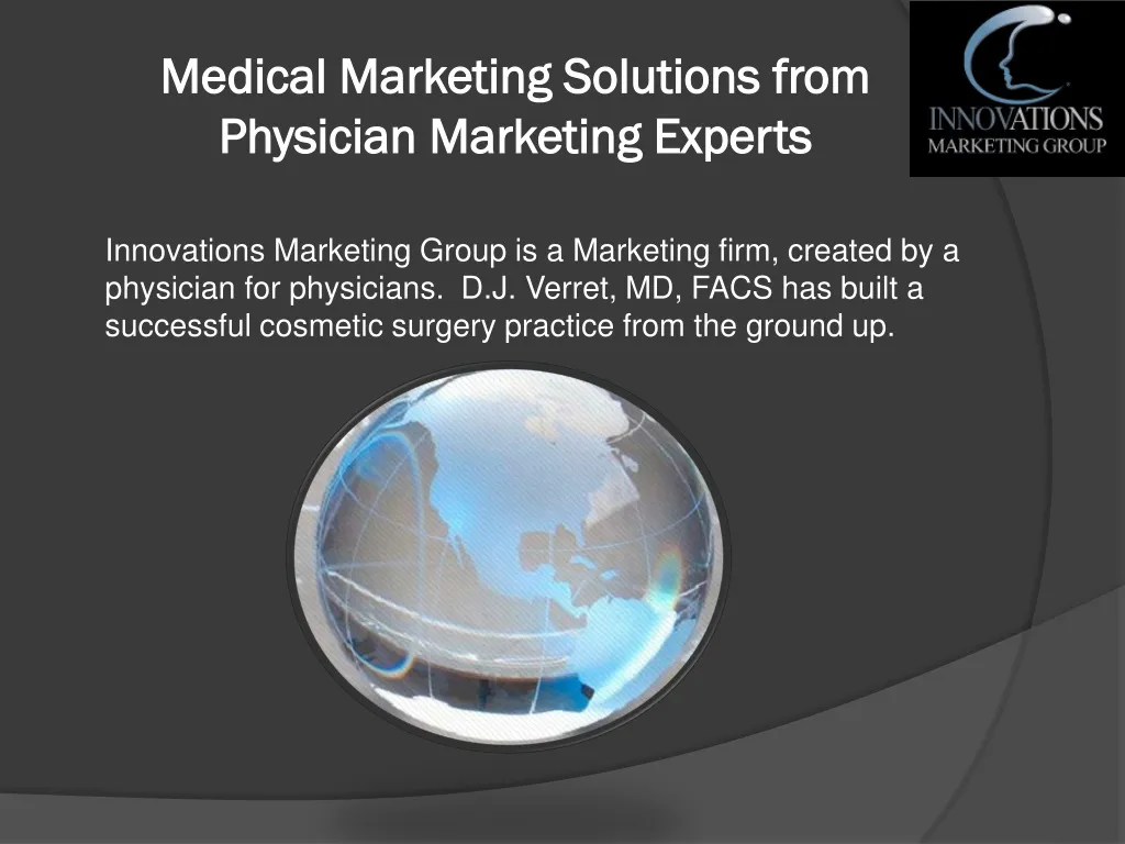 medical marketing solutions from physician marketing experts