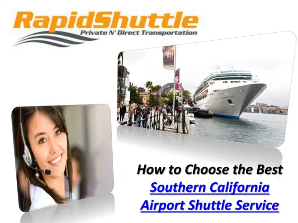 Southern California Airport Shuttle Service