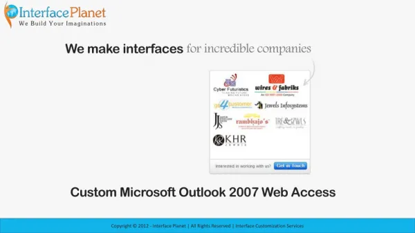 Customize Microsoft Outlook Web Access 2007