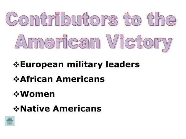 Contributors to the American Victory