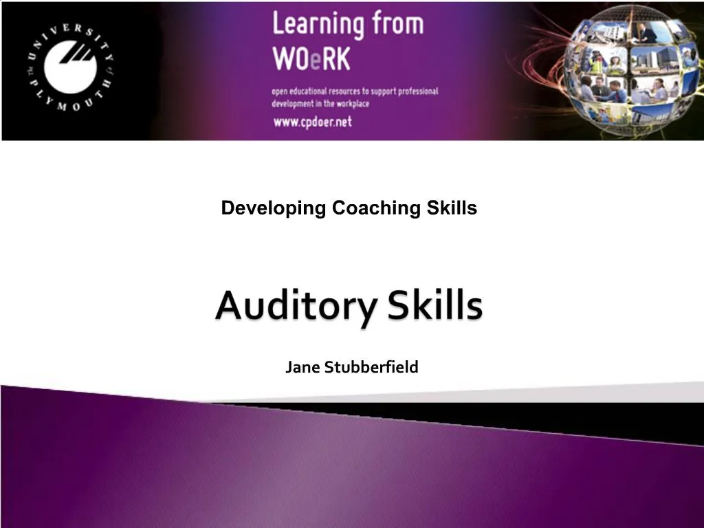 PPT - Auditory Skills PowerPoint Presentation, free download - ID:1149310