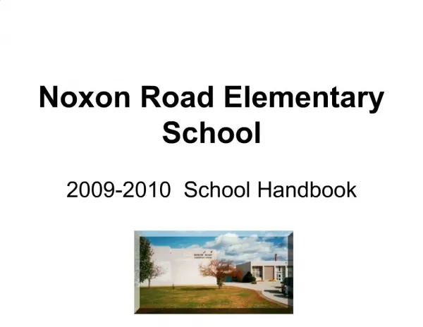 Noxon Road Elementary School