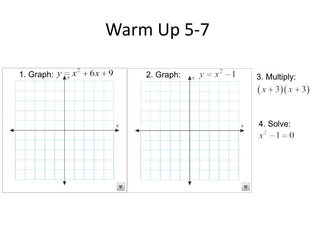 warm up 5 7