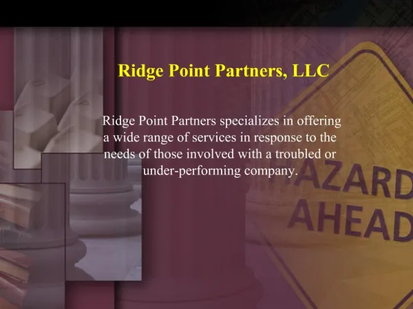 Ridge Point Partners, LLC