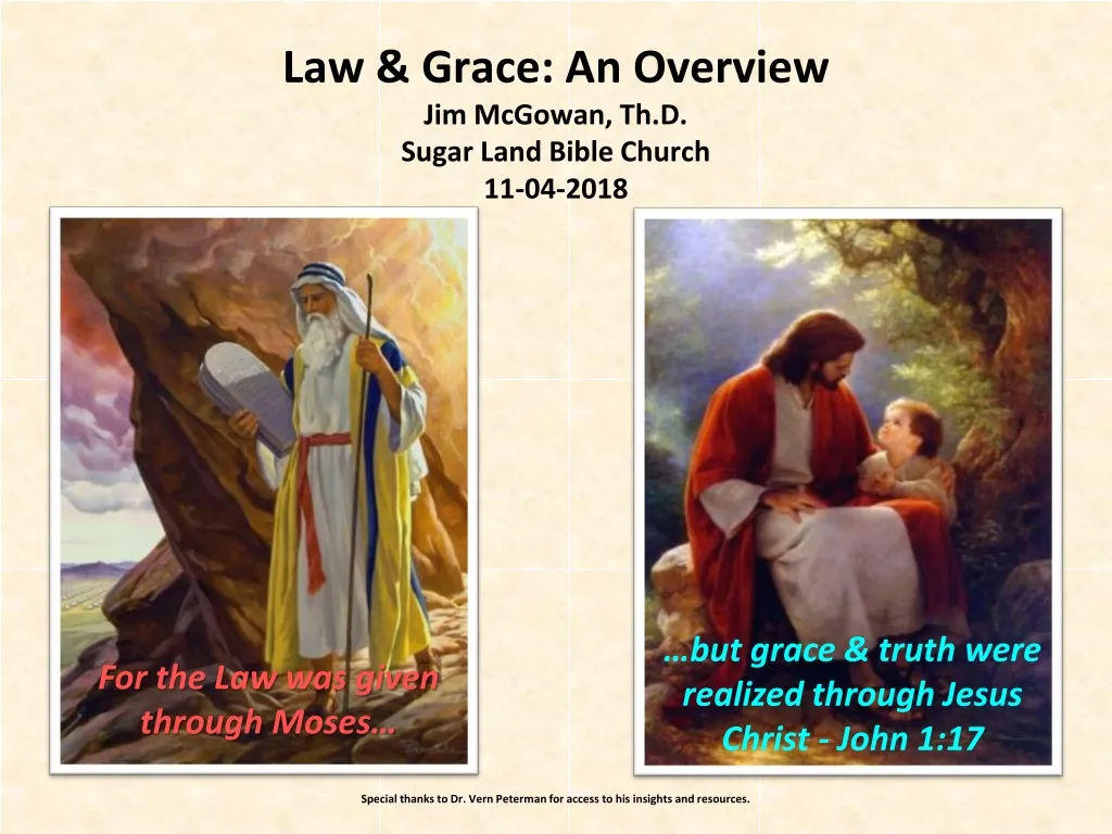 law grace an overview jim mcgowan th d sugar land