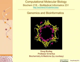 Genomics and Bioinformatics - slide 1