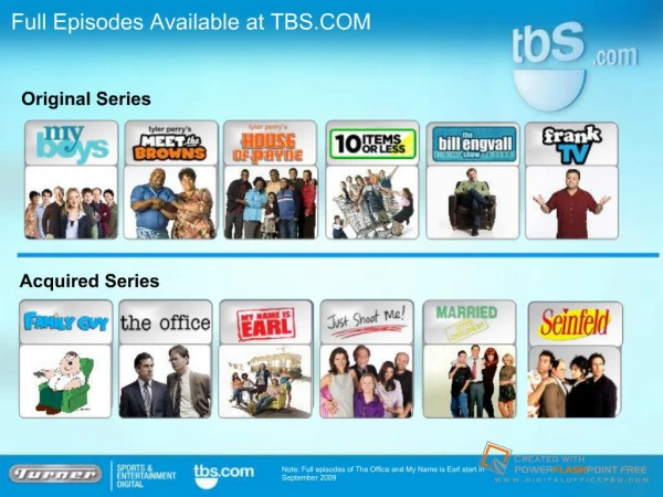 Full Episodes Available at TBS.COM