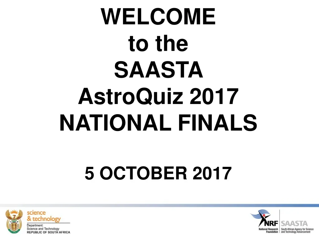 welcome to the saasta astroquiz 2017 national