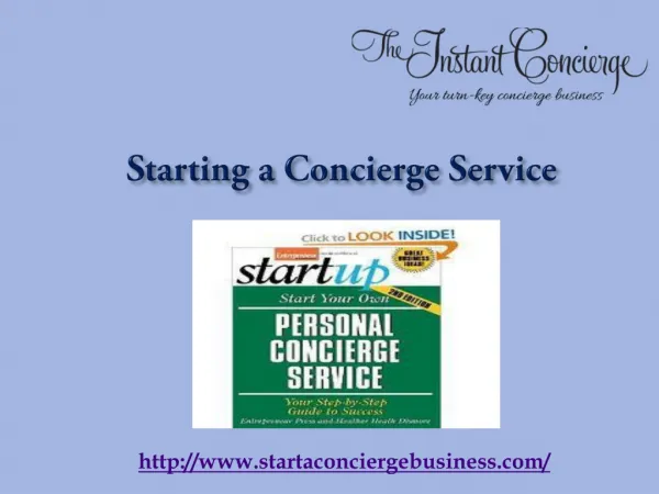 Start a Personal Concierge Business