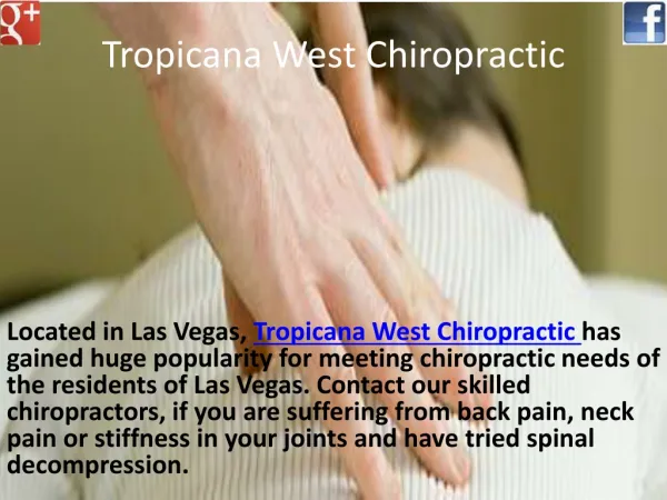 Tropicana West Chiropractic