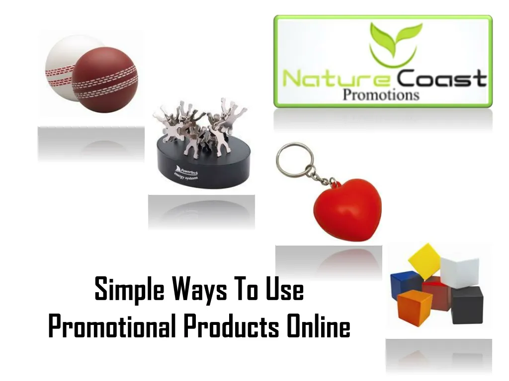 simple ways to use promotional products online