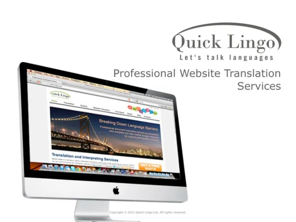Quick Lingo Website Translation