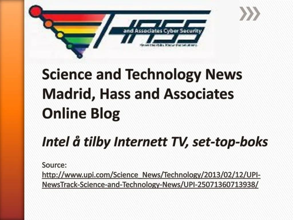 science and technology news madrid hass