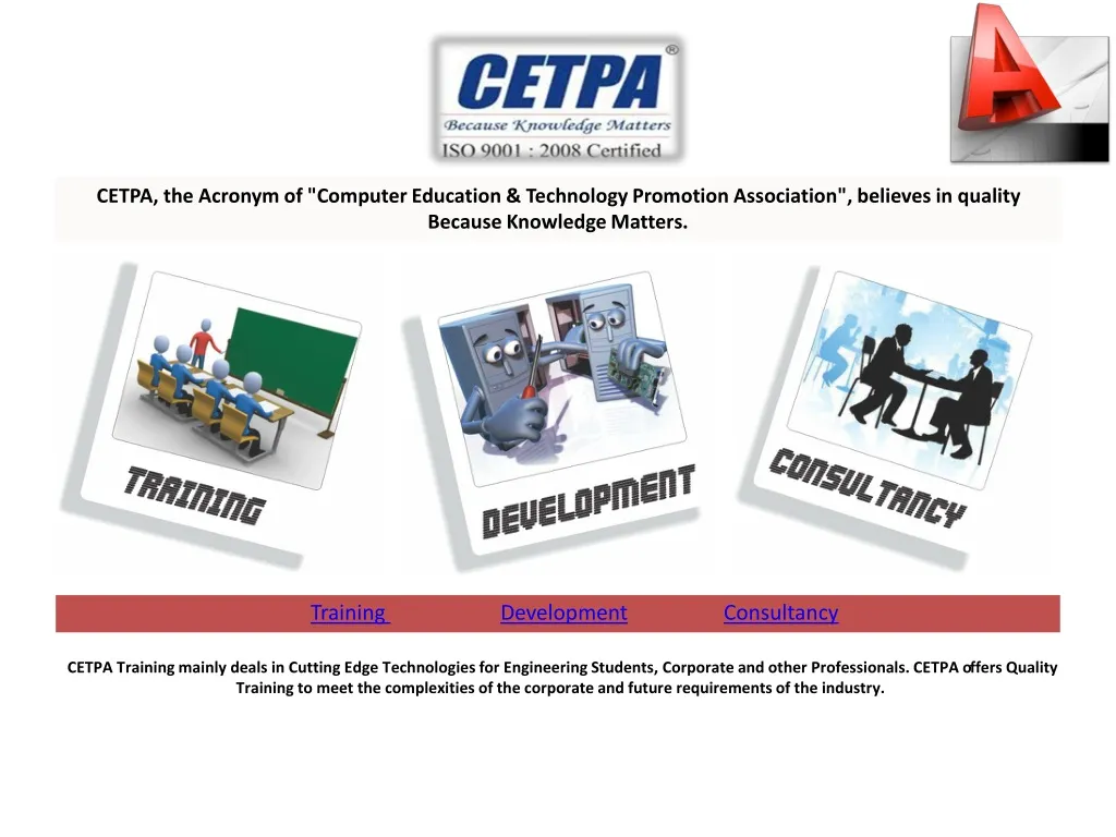cetpa the acronym of computer education