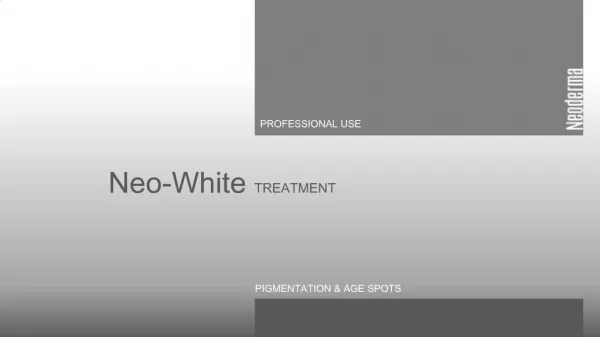Neo-White TREATMENT