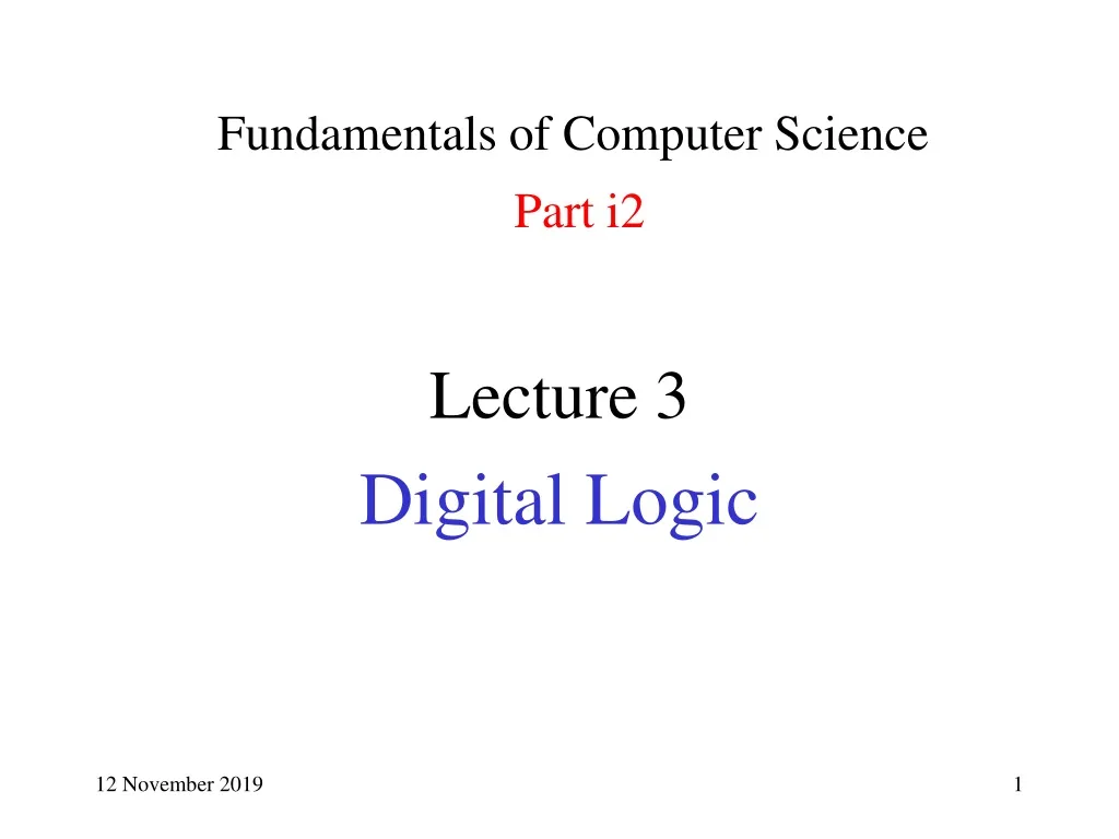 fundamentals of computer science part i2