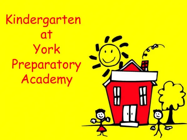 Kindergarten at York Preparatory Academy
