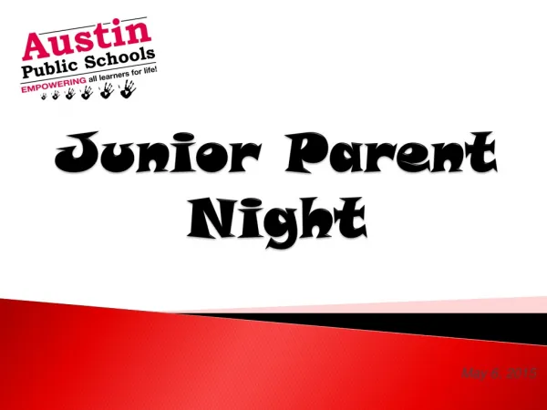 Junior Parent Night