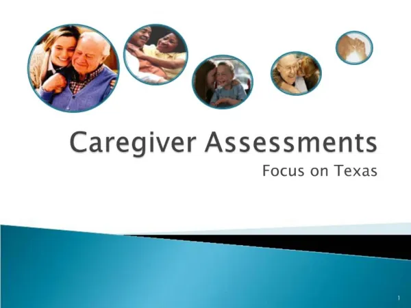 Caregiver Assessments