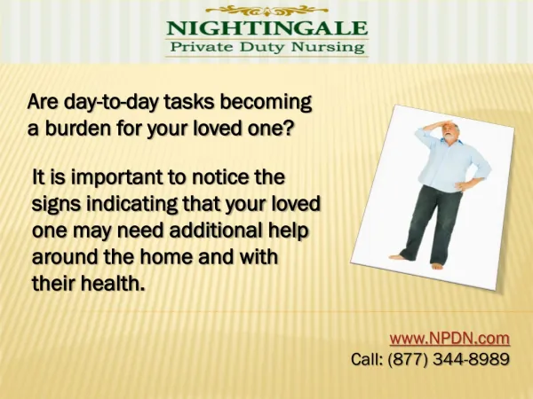 NPDN Offers Quality Senior Home Care for Your Elder Loved 1