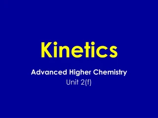 Kinetics - slide 1