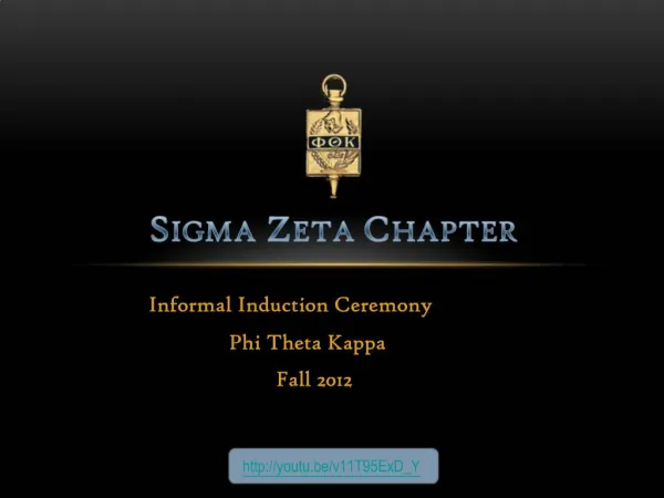 Sigma Zeta Chapter
